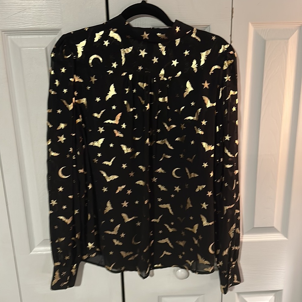 Modcloth Be Buzzworthy Button-Up Top - Picture 8 of 10